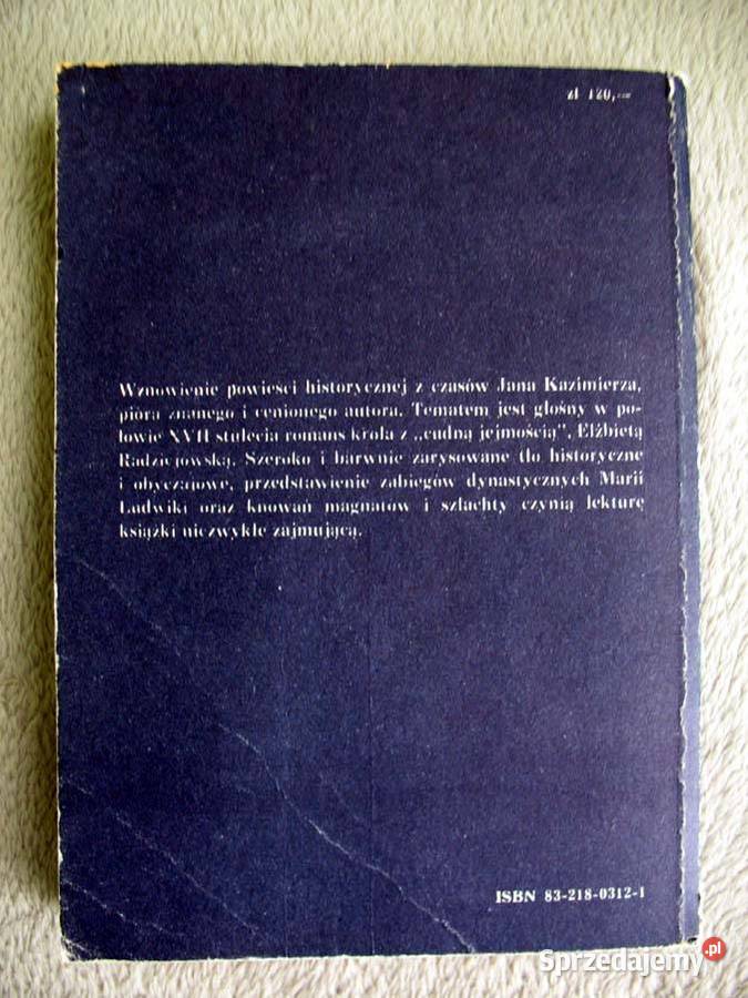 Romans Królewski W Rymkiewicz stara książka Siedlce