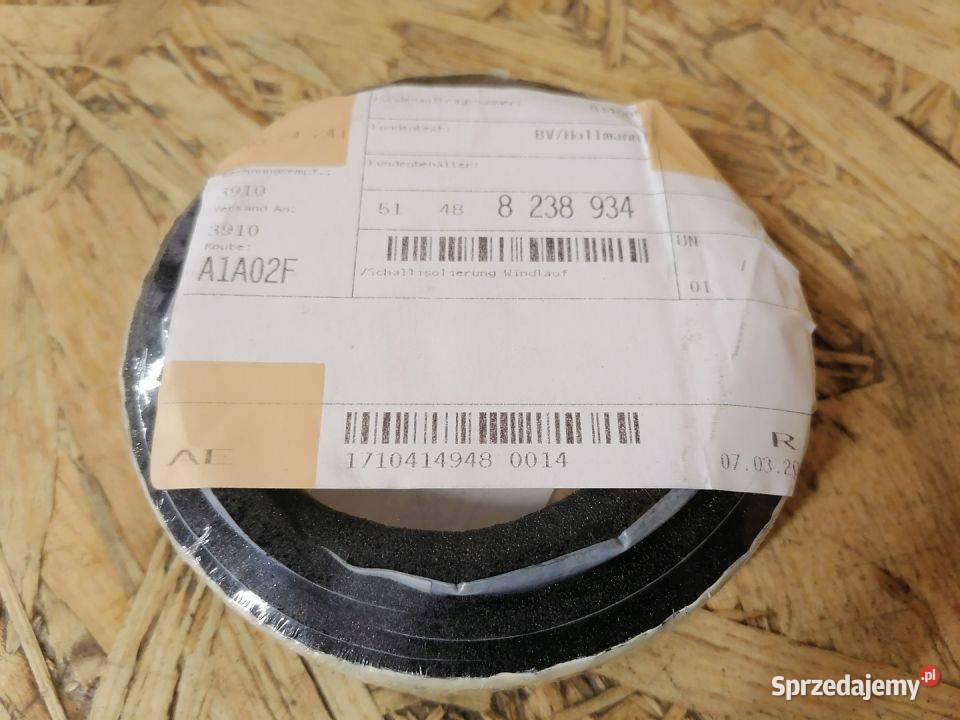 BMW E46 E83 E87 IZOLACJA DŹWIĘKOWA WLOTU Pleszew