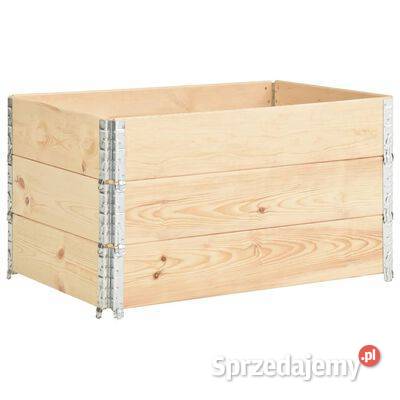 vidaXL Podniesione grządki 3 50x100 lite drewno Warszawa