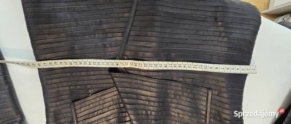 GUESS Mięciutka skórzana kurtka Czarny Regular Bielsko-Biała