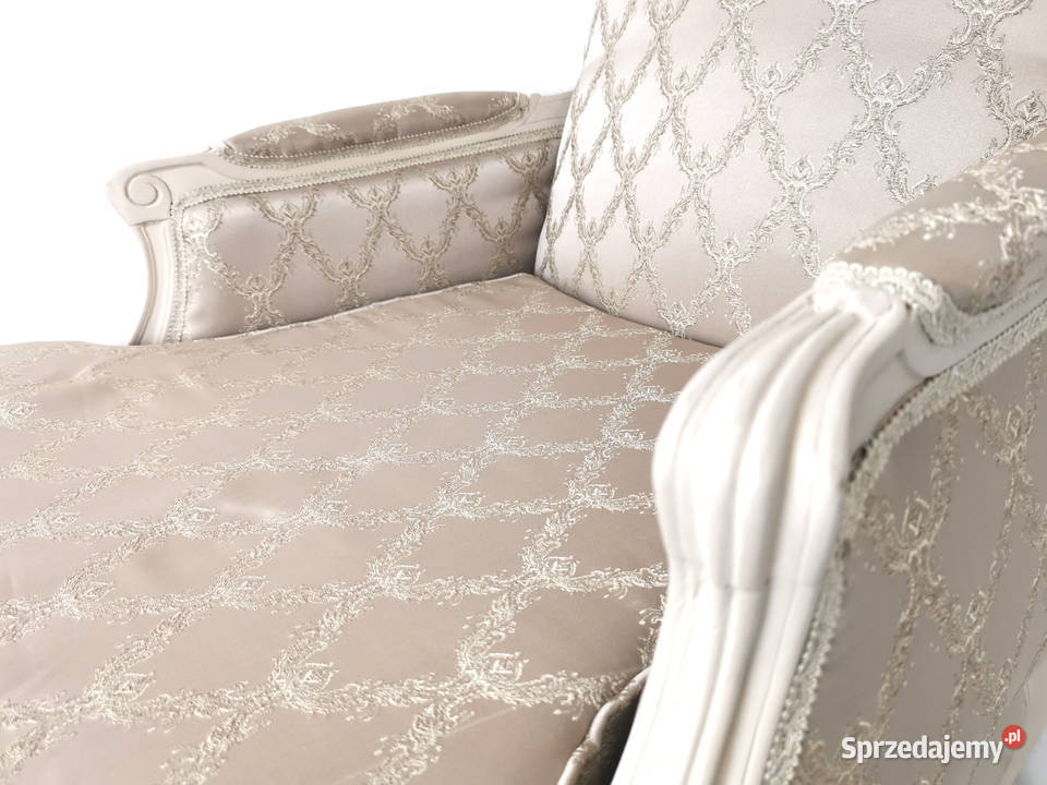 Fotel antyk shabby chic malowany Warszawa