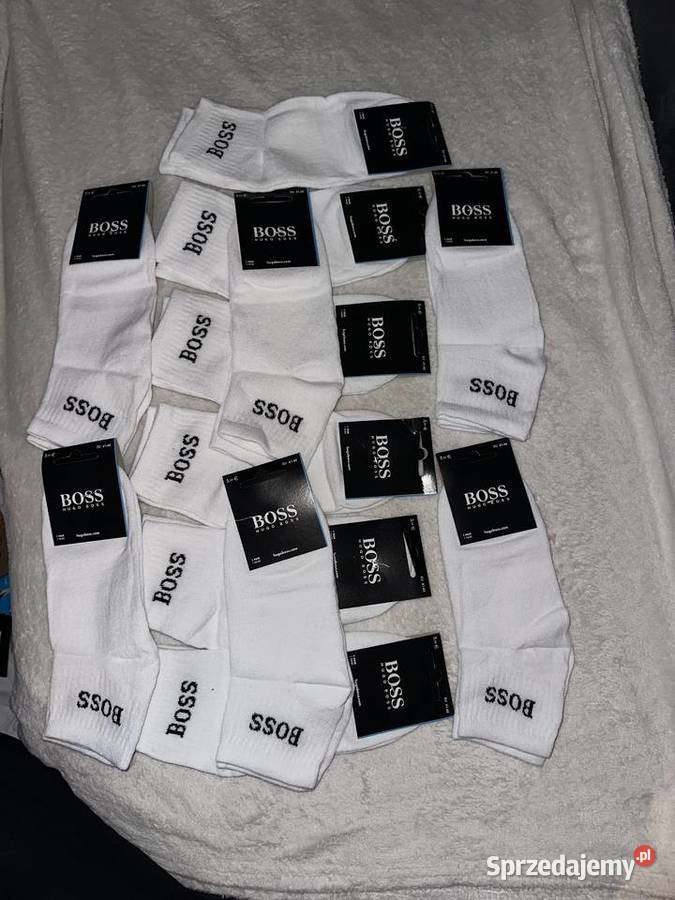 Tanio sprzedam 12 par białych skarpetek rozmiar Świecie