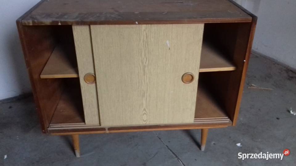 Retro komoda z 1967 roku Jiroutek Czechoslowacja Meble Lubań