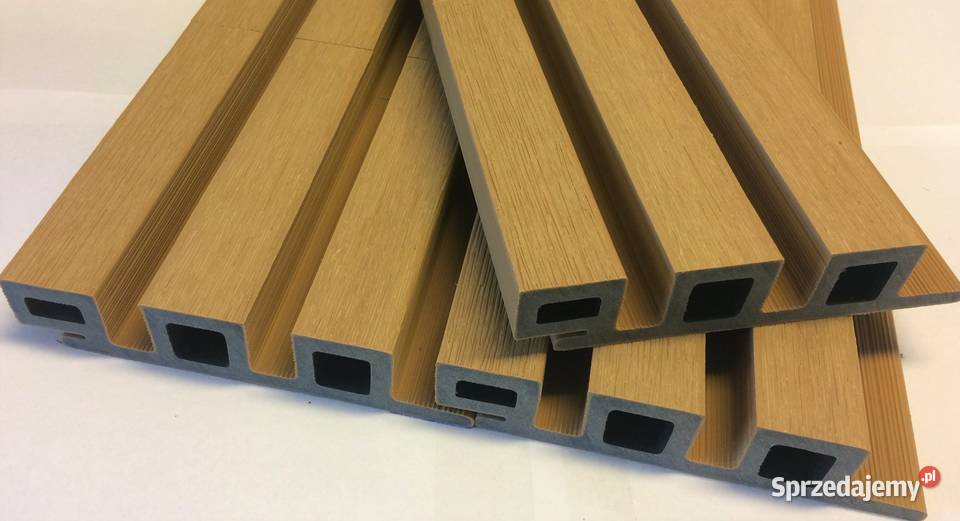 Deska elewacyjna lamele lamelowa 3D Newtechwood Tarnów