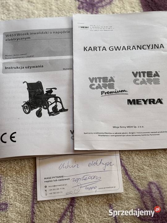 Wózek inwalidzki elektryczny