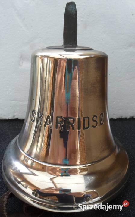 Stary dzwon ze statku dunskiego Skarrids Warszawa