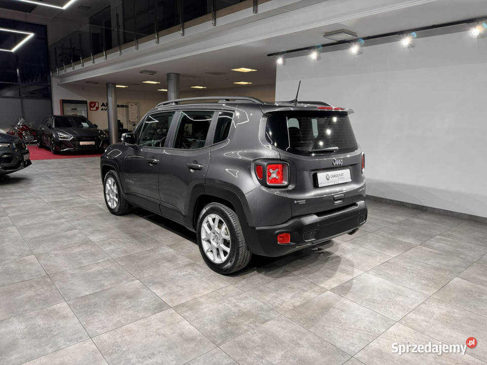Jeep Renegade VAT 23 Limited 133T 150 DCT 2019 r system Start-Stop małopolskie Myślenice
