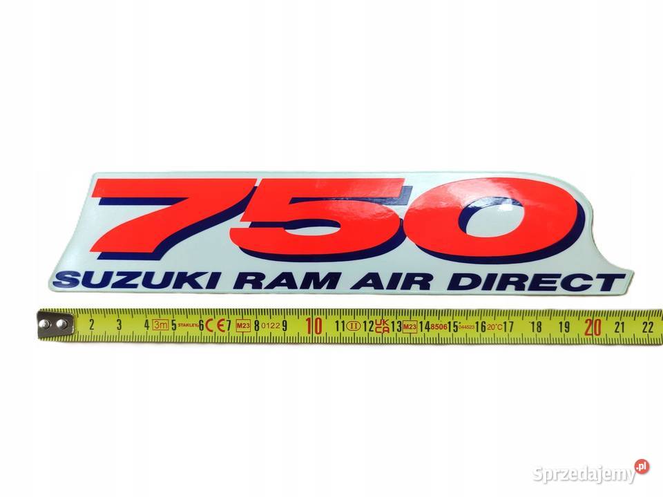 NAKLEJKA 750 NA ZADUPEK SUZUKI GSXR750 19961999 sprzedam