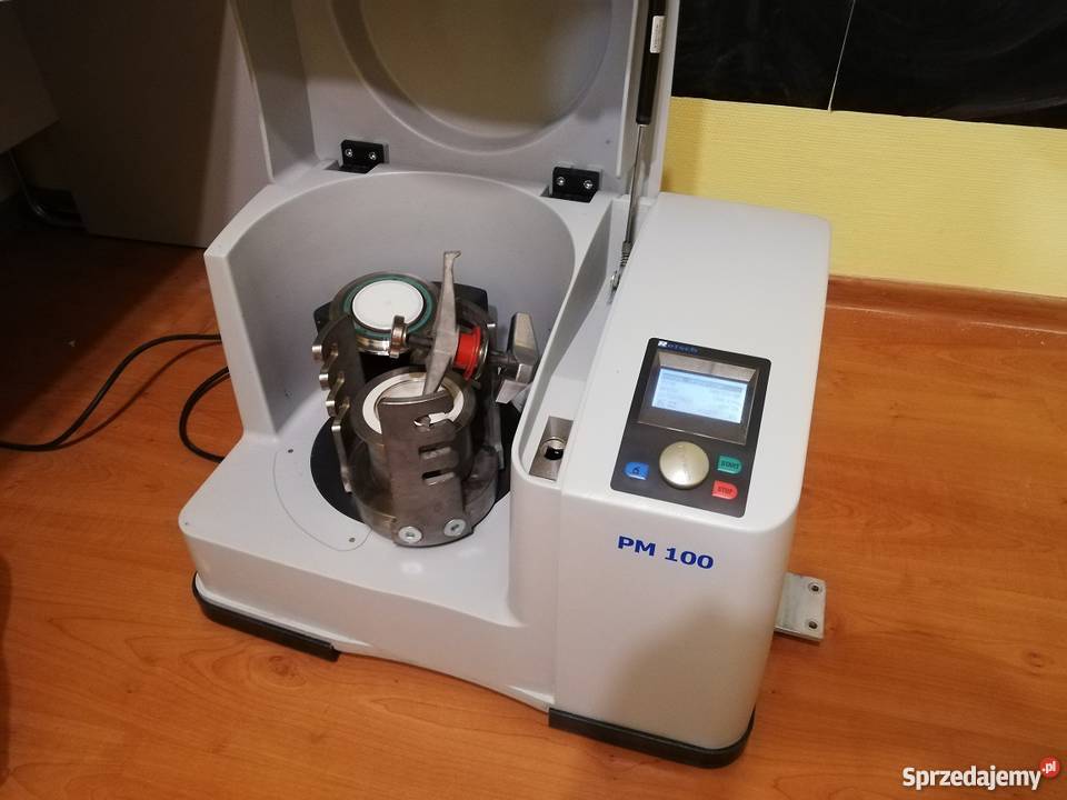 Młyn planetarny kulowy RETSCH PM 100 z misą ZrO2 lubelskie sprzedam