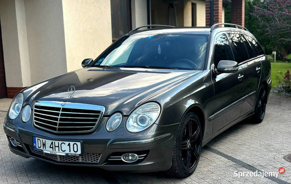 Mercedes E 320 Mercedes w211 320CDI 30 225 podgrzewane fotele Wrocław