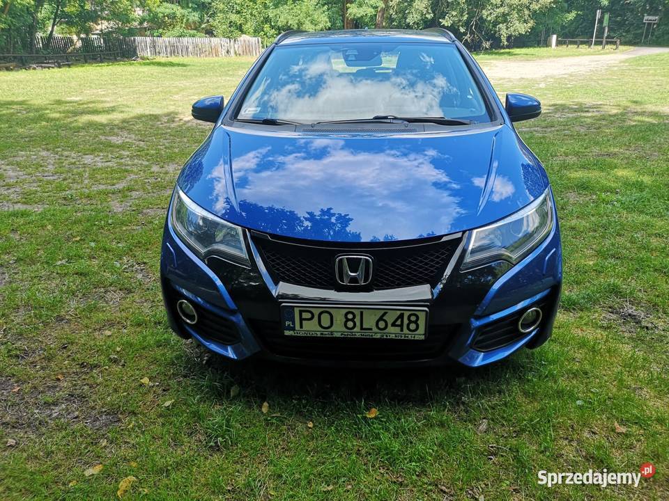 Honda Civic Tourer Pierwszy właściciel czujnik deszczu Puszczykowo