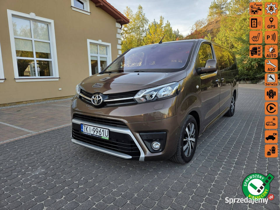 Toyota Proace Verso 20 D 177 Long Bezwypadek Zagnańsk sprzedam
