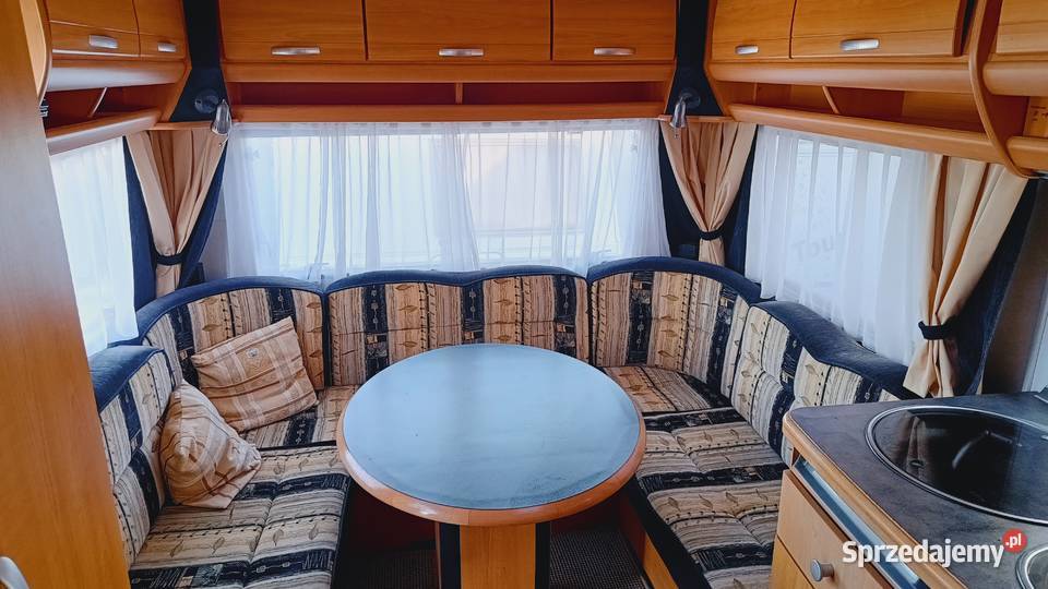 PRZYCZEPA kempingowa campingowa kemping OKAZJA Międzybrodzie Bialskie