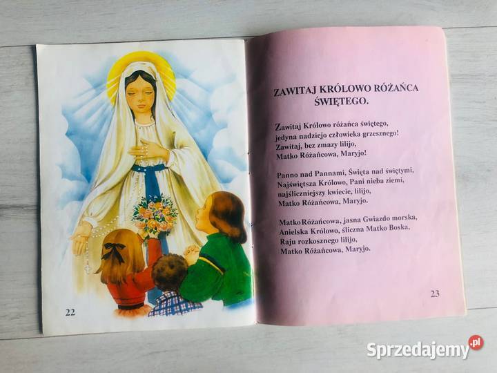 Książka Modlitwy i pieśni dzieci do Matki Bożej Łódź