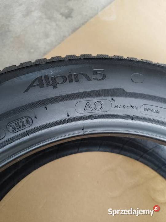 Opony zimowe Michelin Alpin 5 225 55 R17 z roku 55 Warszawa
