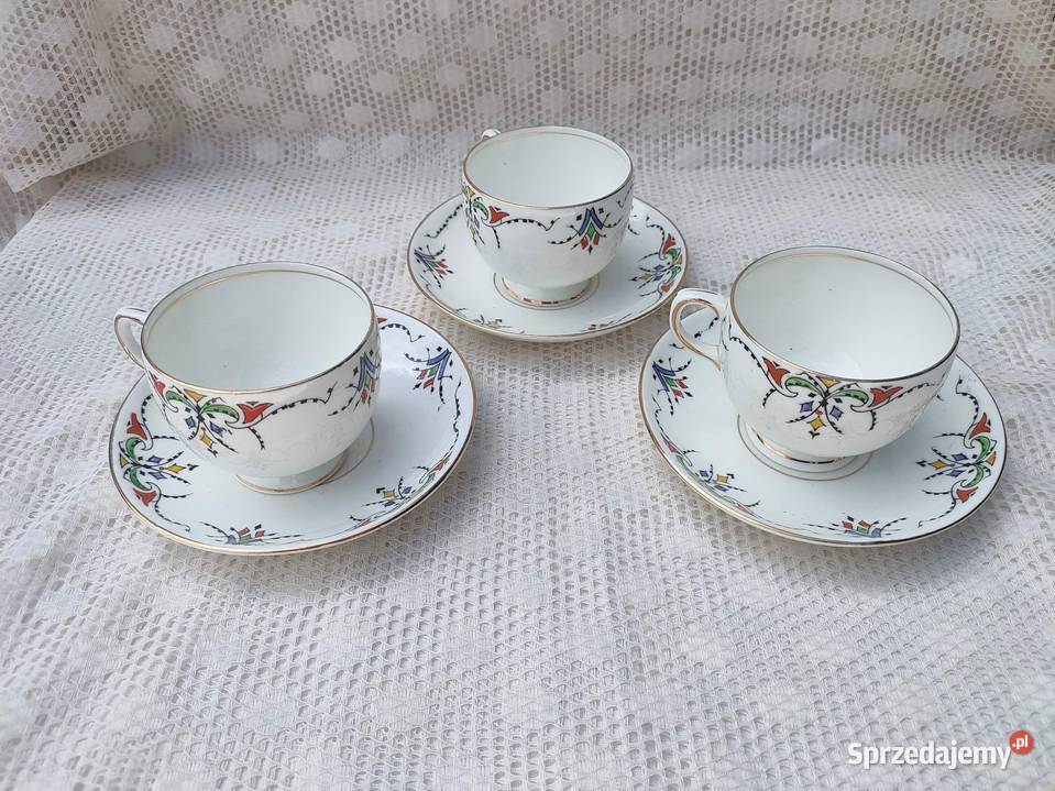 Filiżanka w stylu ART DECO Anglia Kraków sprzedam