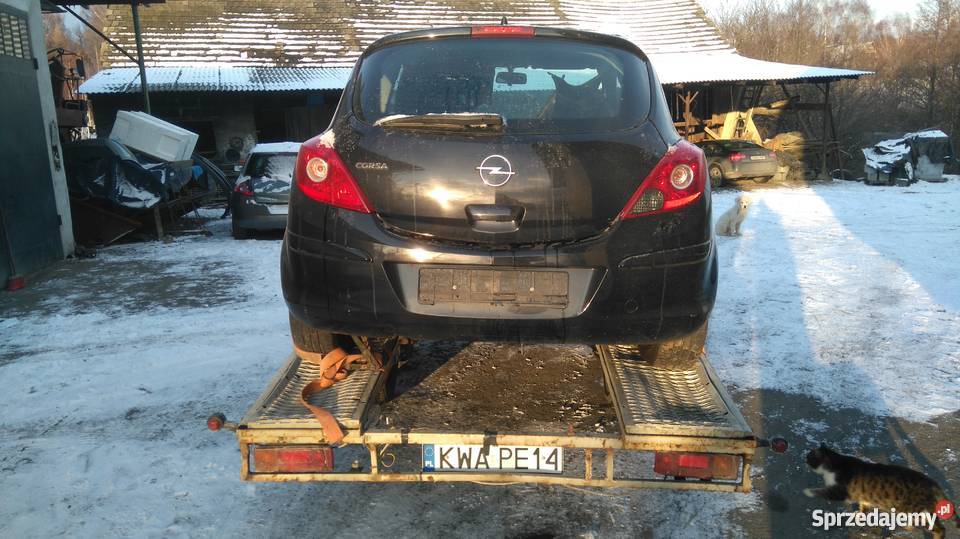 CORSA D USZKODZONA małopolskie Wadowice sprzedam