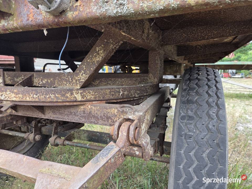 Przyczepa rolnicza Autosan Sanok sztywna D44 35t Złoczew