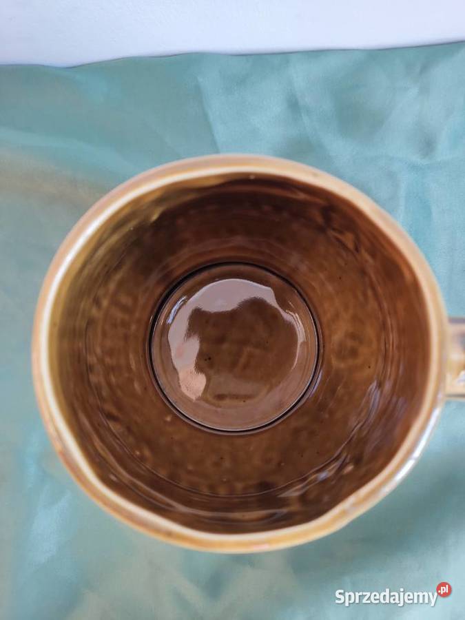 Kufel do piwa ceramiczny Bolesławiec Głuchołazy