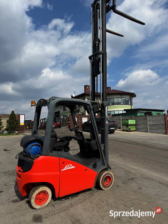 wózek widłowy LINDE H18T Triplex 460m udźwig Działoszyn