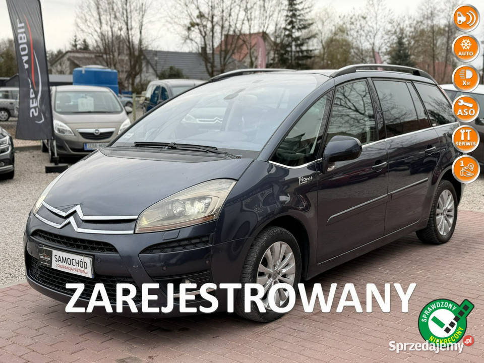 Citroen C4 Grand Picasso ExclusiveGwarancja 7mio relingi dachowe Sade Budy