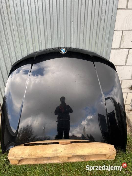 Bmw e87 maska pokrywa silnika schwarz 2