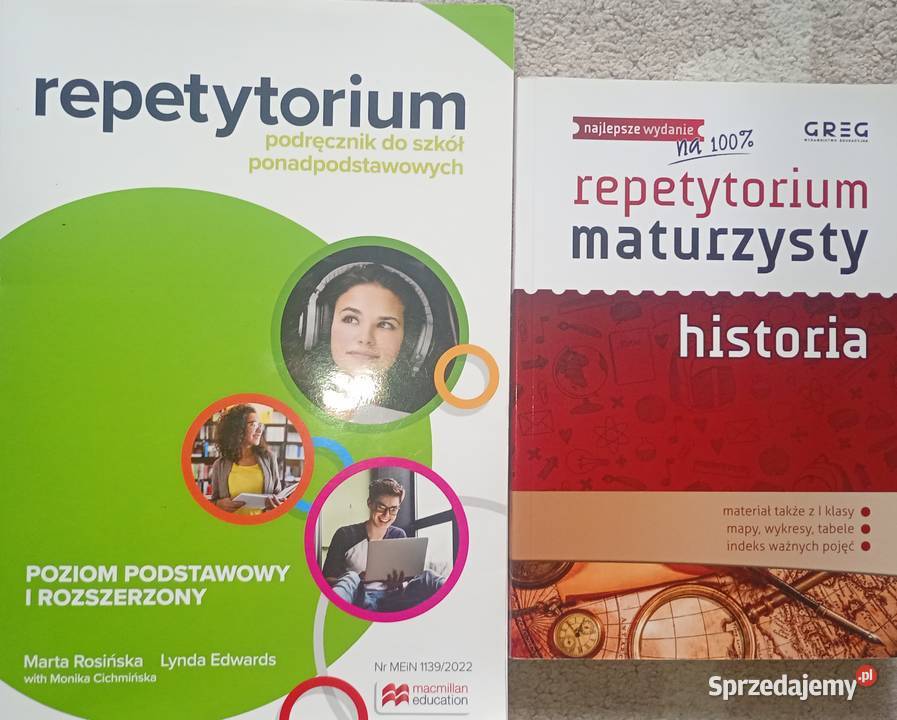 Podręczniki i ćwiczenia do LO klas 1 4 Olsztyn sprzedam