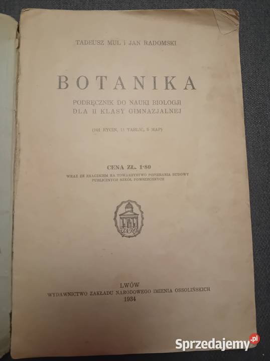 TMul i j Radomski Botanika Podr do biologii kl3