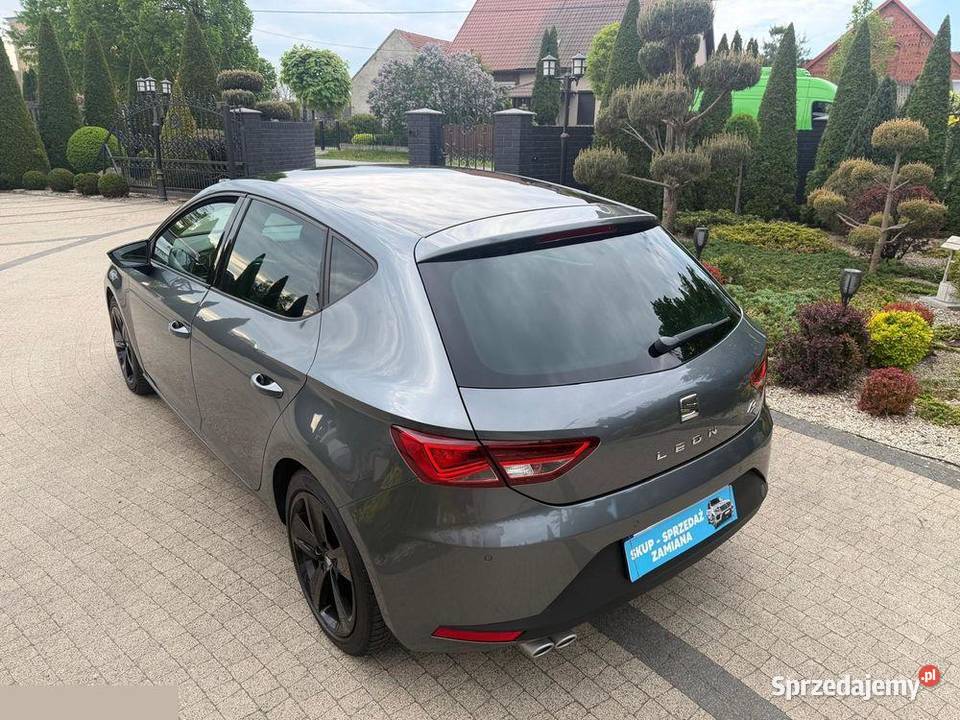 Seat Leon 20 TDI DPF Ecomotive DSG FR 150 2014r 150KM Krotoszyn