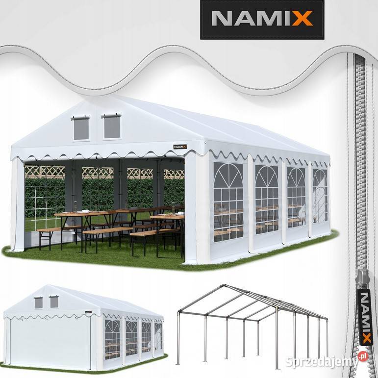 Namiot COMFORT 6x8 imprezowy handlowy eventowy Jabłonna