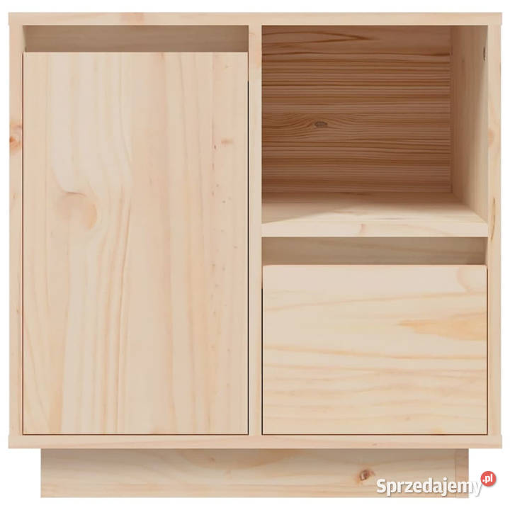 Szafka nocna 50x34x50 lite drewno sosnowe mazowieckie Warszawa