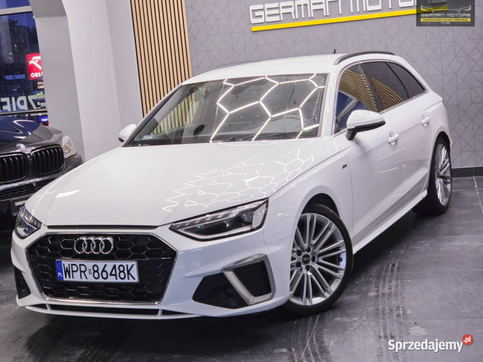 Audi A4 Avant SLINE Full LED ACC Virtual Kockpit Rok produkcji 2023 Gdynia