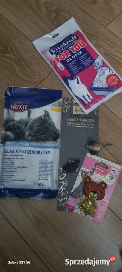 Zestaw kota worki zabawki Kaliszki