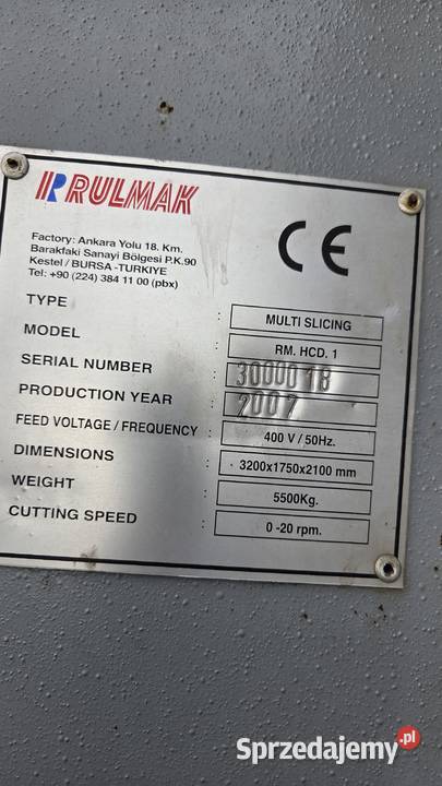 Wielopiła Dwuwałowa RULMAK RMHCD1 2 x 75kW Karsin