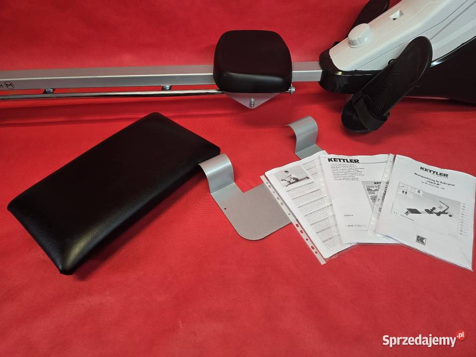 Full zestaw WIOŚLARZ KETTLER COACH M MAGNETYCZNY Siłownia i fitness