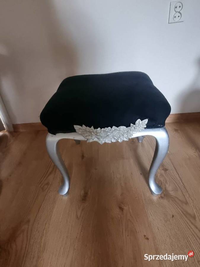 FOTEL BAROK Z PODNÓŻKIEM PUFĄ Poznań