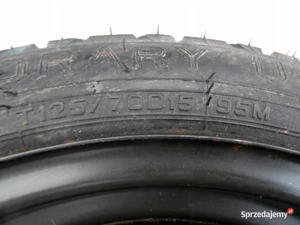 NISSAN koło dojazdowe 1257015 95M 4x100