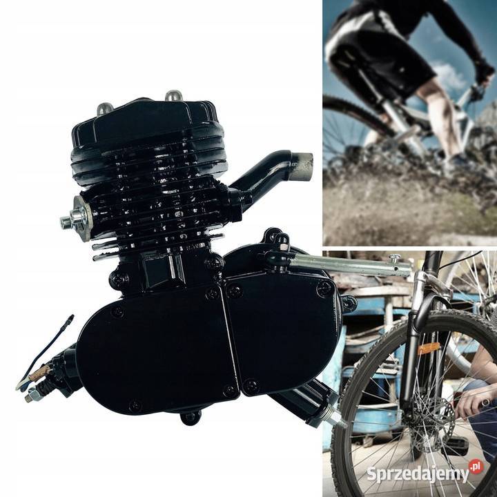 Nowy Silnik 2 Suwowy 80 ccm Do Roweru Drezdenko