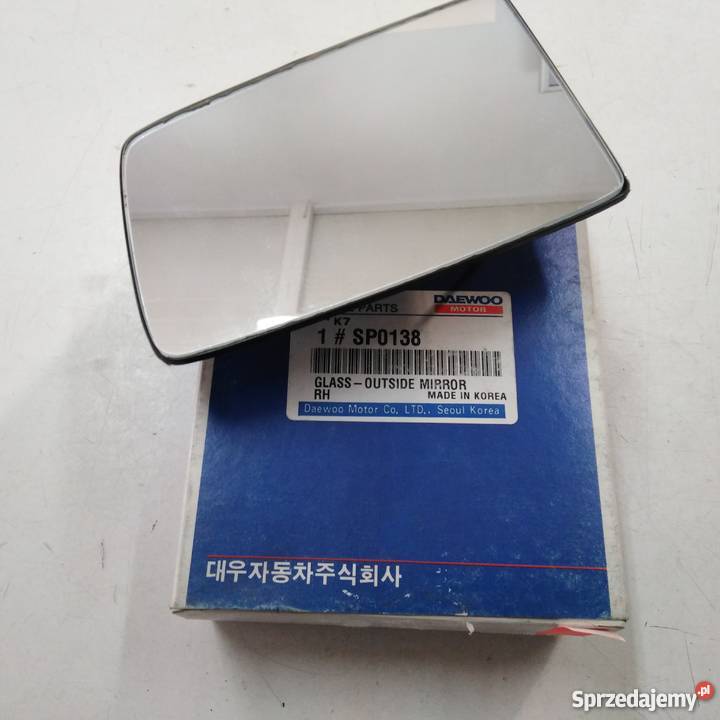 SZKŁO LUSTERKA PRAWE Nexia NA AZJĘ GM lusterka zewnętrzne sprzedam