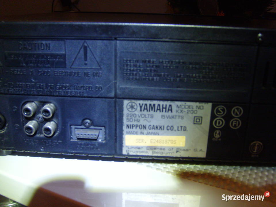 Deck Yamaha KX200 Rawa Mazowiecka