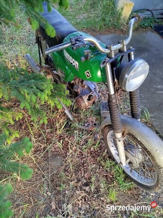 Simson S51 z 1989 roku zarejestrowany motorower Radomsko sprzedam