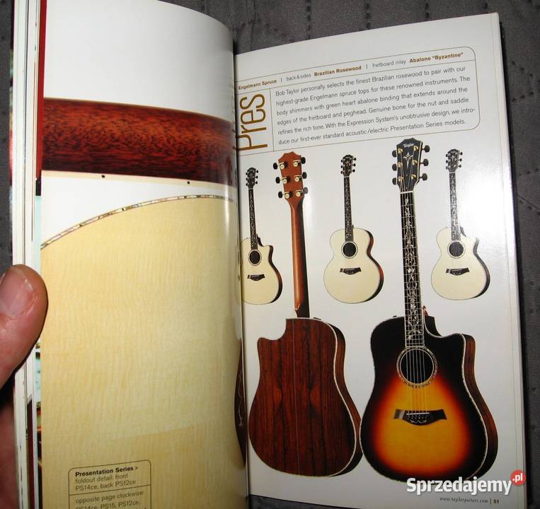 Taylor Guitars 20042005 katalog gitar