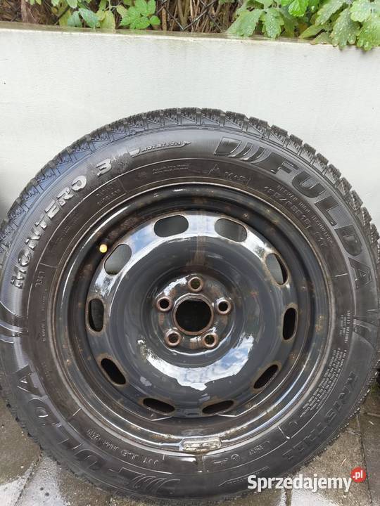 Felgi stalowe R15 Opony FULDA 19565 r15 Zimowe śląskie Tychy sprzedam