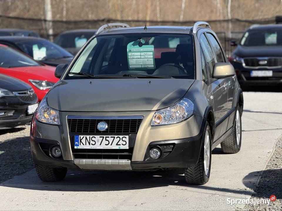 Fiat Sedici 4x4 navi kamera cofania immobilizer Nowy Sącz