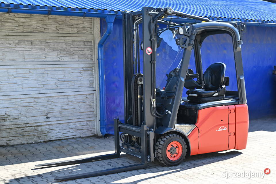 Wózek widłowy Linde E16 C Duplex 3m 4 sekcje Częstochowa