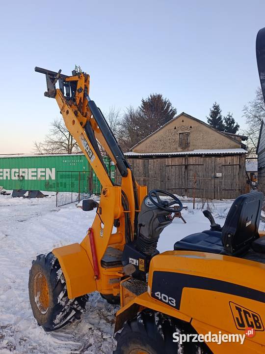 Mini ładowarka JCB 403 schaffer nieuszkodzony Serokomla