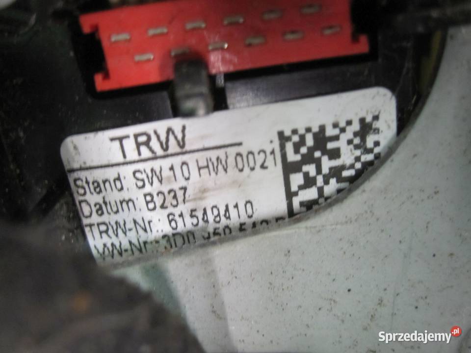 VW TOUAREG I 7L 04r AIRBAG poduszka kierowcy osobowe