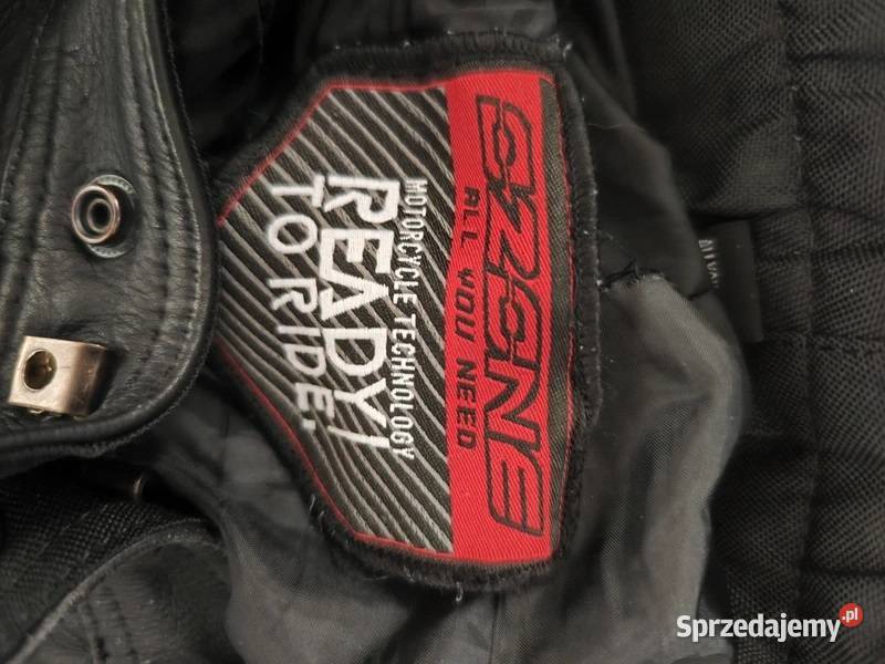 Spodnie motocyklowe skórzane Ozone