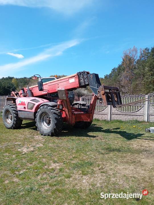 Manitou 1740 umowa 2007r ładowarka teleskopowa Dźwigi, podnośniki sprzedam