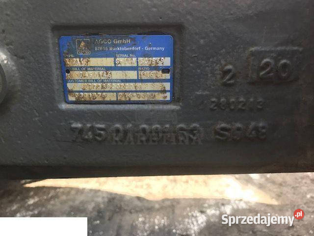 Fendt Most Przedni TYP x 711 Zwrotnica Zwolnica